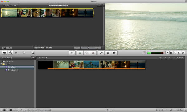 imovie edit video