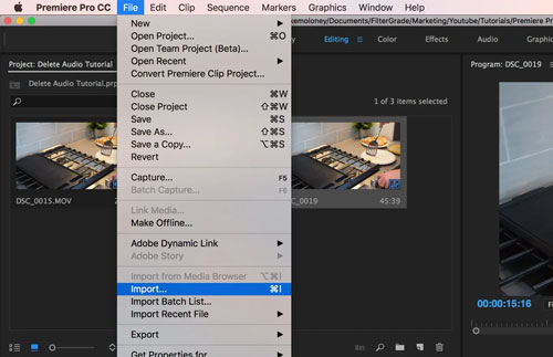 import apple music into adobe premiere pro