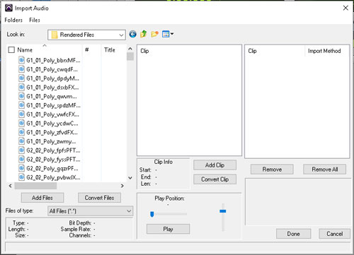add spotify to pro tools by import audio commands