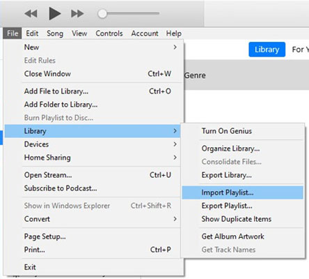 transfer music from one apple id to another by the exported itunes xml files