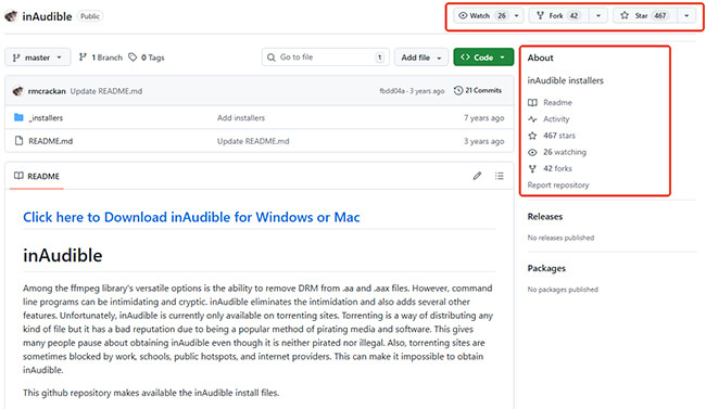 inaudible review on github