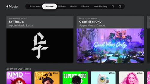 connect apple music to xbox one via apple music app