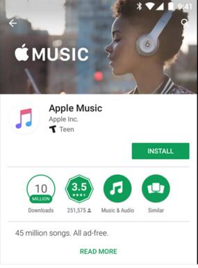 install apple music for android