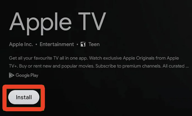install apple tv chromecast