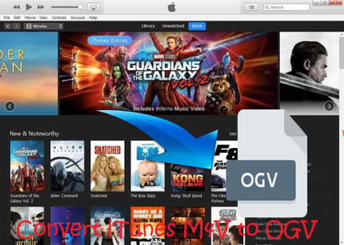 convert itunes m4v to ogv format