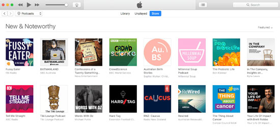 itunes podcast