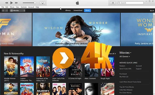 itunes to 4k