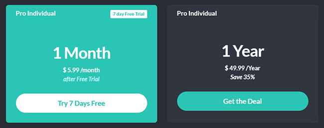 choose jiosaavn pro plan
