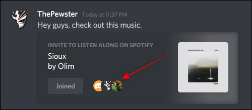 join discord spotify listen along