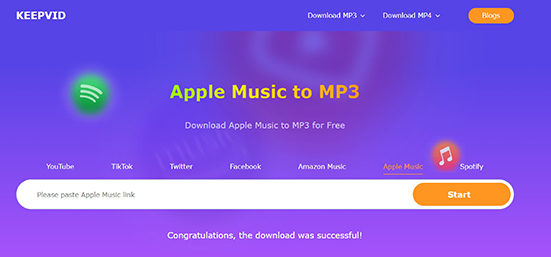 download apple music online by keepvid