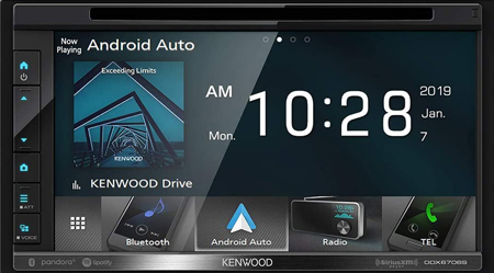 kenwood spotify android auto