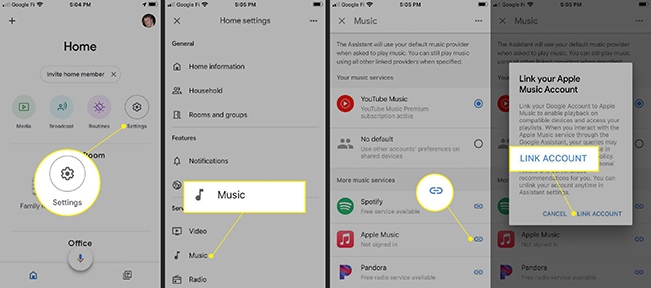 check apple music voice plan on google assistant