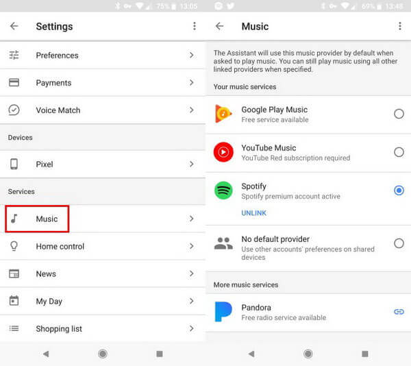 how to check what email is linked to spotify