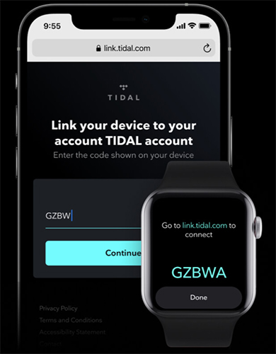 download tidal app on apple watch