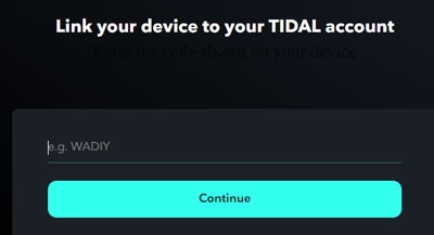 link tidal to galaxy watch via tidal wearable app