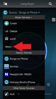 connect tidal to samsung soundbar via multiroom app