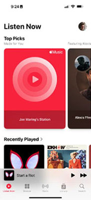 find apple music replay on apple music mobile app