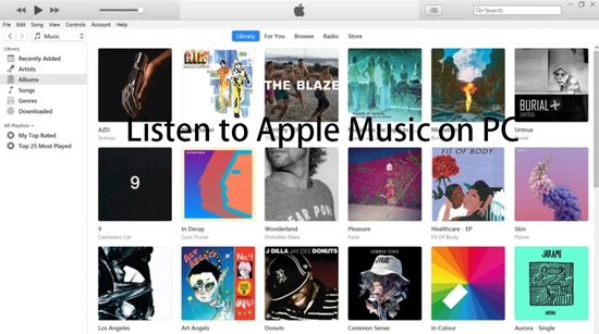 listen to apple music on pc