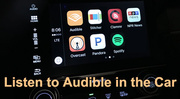 listen to audible in car