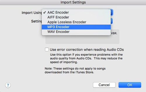 mp3 encoder on itunes