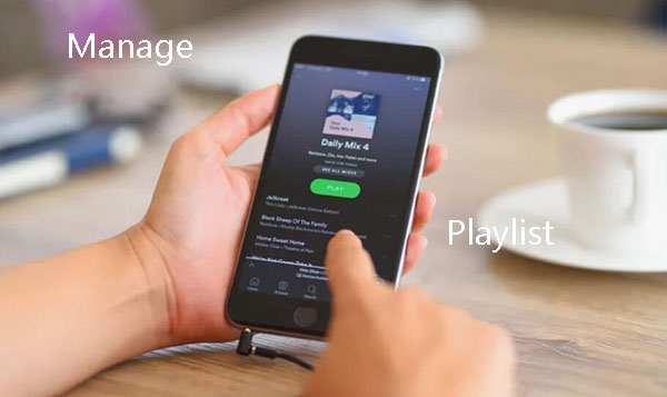 manage spotify playlist