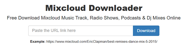 mixcloud downloader online free