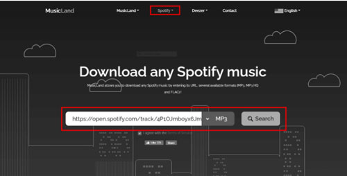 convert spotify uri to mp3 online by musicland