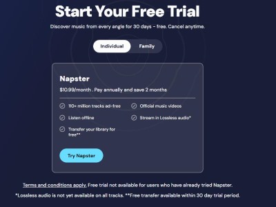 napster price