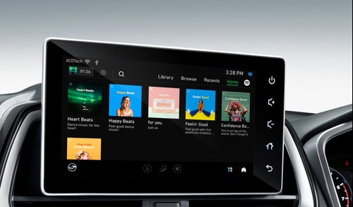 native in car spotify app