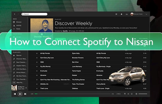 nissan connect spotify