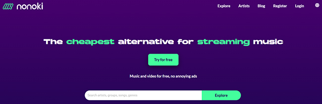 nonoki music app unblocked
