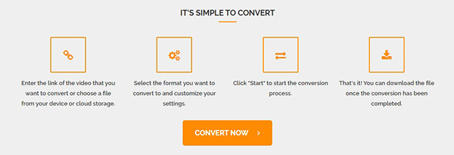 go to online video converter website