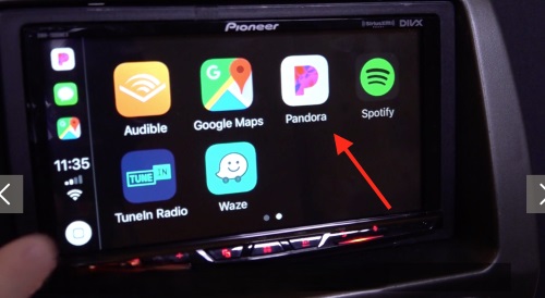 pandora in apple carplay