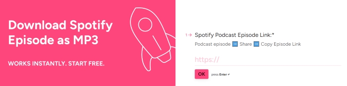 paste spotify podcast link to fame