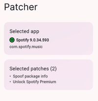 patch spotify in revanced manager