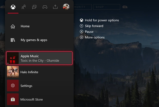 play apple music while playing xbox