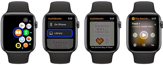 play audible on apple watch