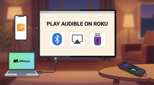 play audible on roku