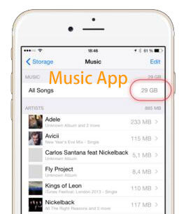 play audiobook on music app