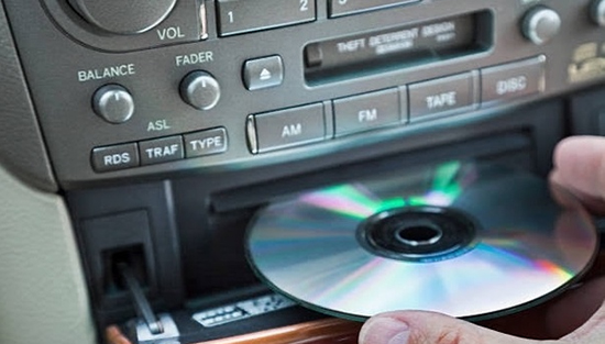 get spotify from car cd player