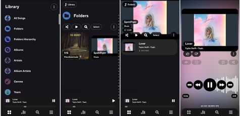 play music on poweramp