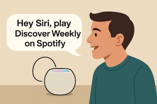 play spotify on homepod via siri