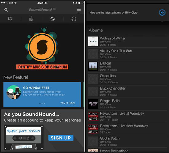 play spotify on two devices by soundhound