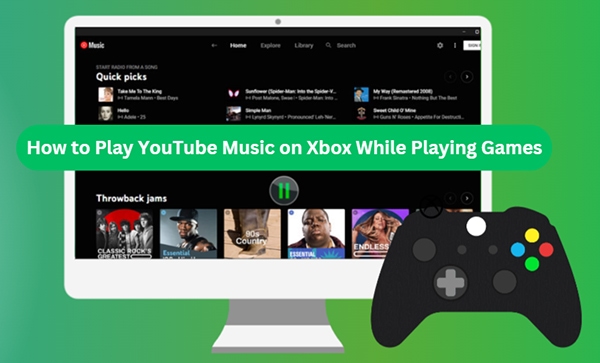 play youtube music on xbox