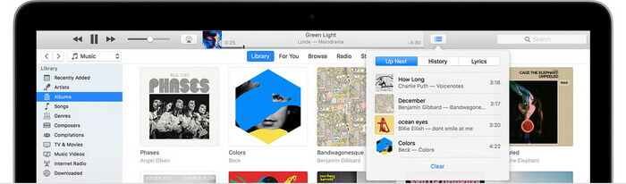 itunes up next list