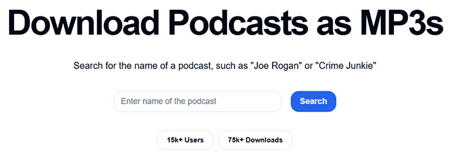 podcasttomp3 apple podcast downloader online free