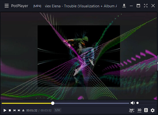 potplayer spotify visualizer desktop