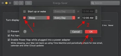 adjust tidal sleep timer