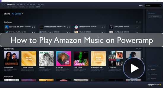 poweramp amazon music