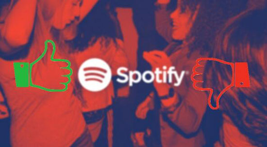 pros and cons of spotify
